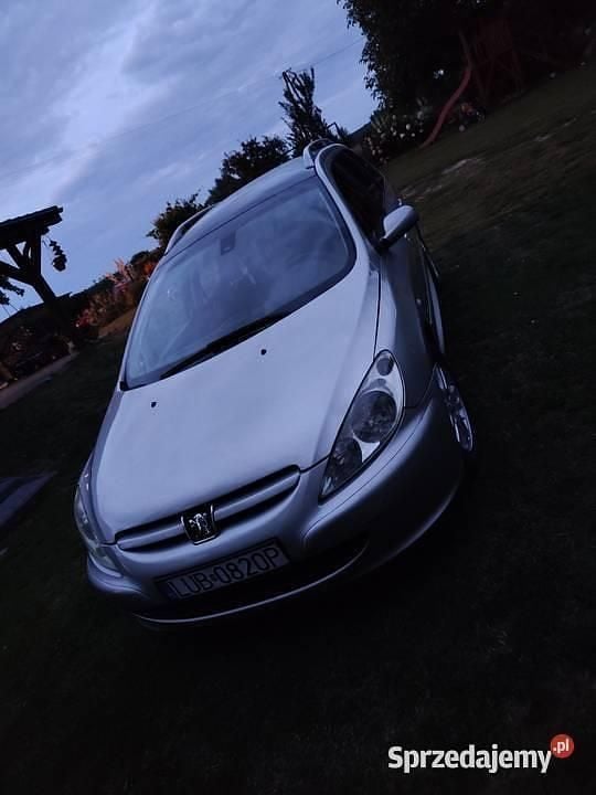 Srebrny Używany 2005 Peugeot 307 Kombi | 6100 zł (Uczciwa cena) - Obraz 1/4