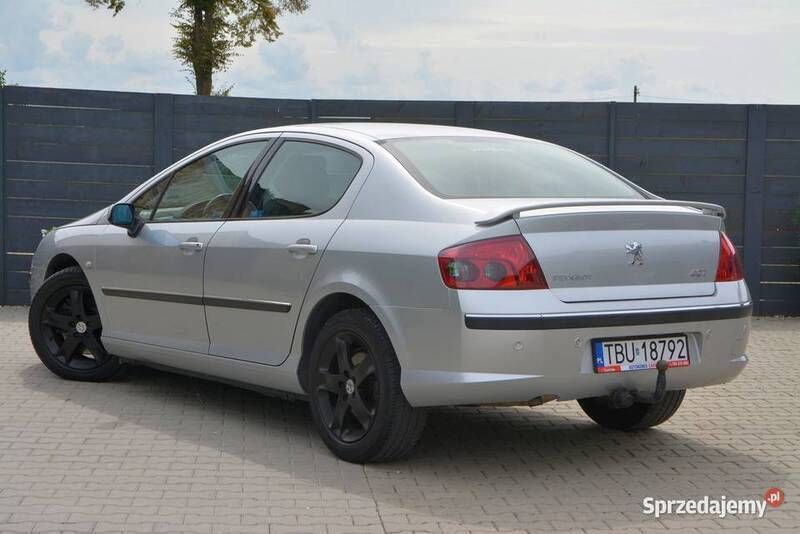 Srebrny Używany 2004 Peugeot 407 Sedan/Limuzyna | 7800 zł - Obraz 1/4