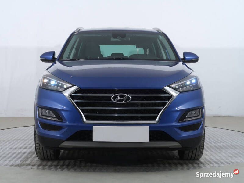 Niebieski Używany 2018 Hyundai Tucson SUV | 88 999 zł (Dość drogi) - Obraz 1/4