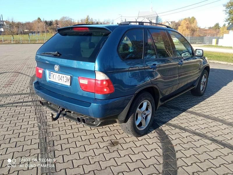 Używany BMW X5 2001 Niebieski SUV