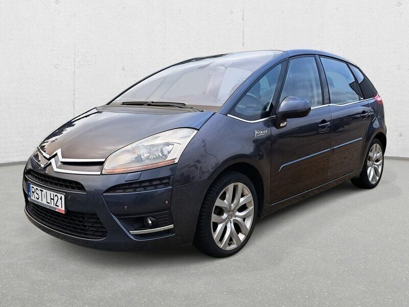 Niebieski ciemny (metalik) Używany 2007 Citroën C4 Picasso Minivan | 19 500 zł (Dość drogi) - Obraz 1/4