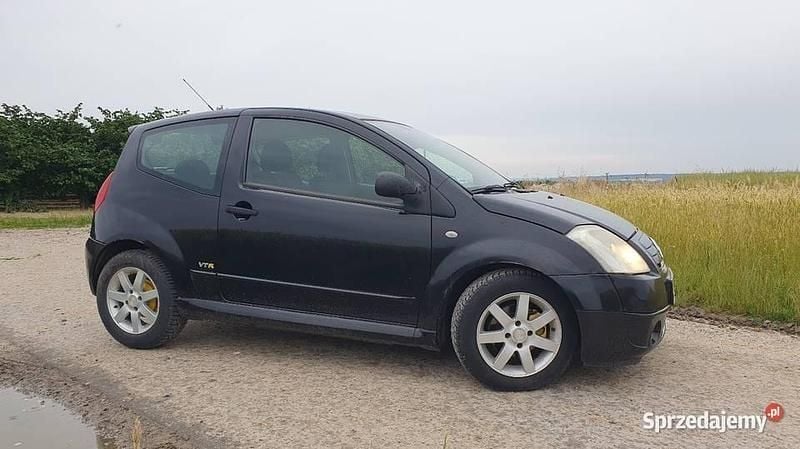Czarny Używany 2004 Citroën C2 Hatchback | 3000 zł (Uczciwa cena) - Obraz 1/4