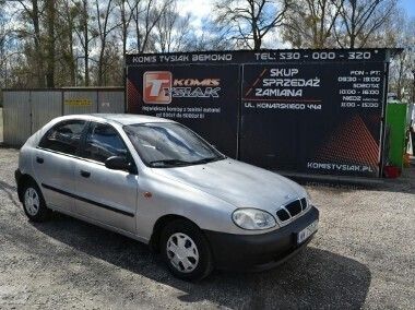 Srebrny Używany 2000 Chevrolet Lanos Hatchback | 4500 zł - Obraz 1/4