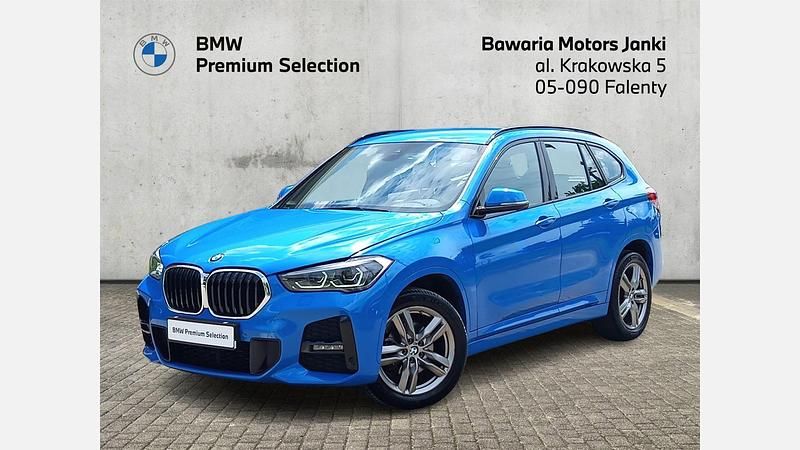 Niebieski misano m metalizowany Używany 2021 BMW X1 Performance SUV | 119 900 zł (Uczciwa cena) - Obraz 1/3