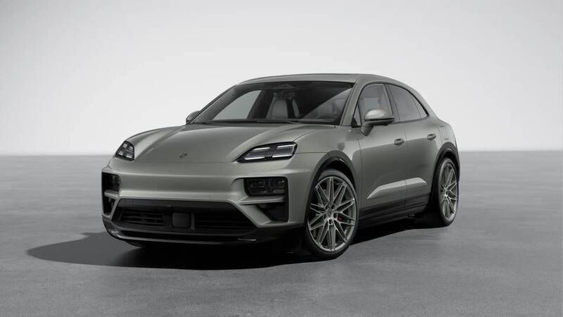 Aventurine green metallic Nowe 2024 Porsche Macan Turbo SUV | 624 217 zł - Obraz 1/4