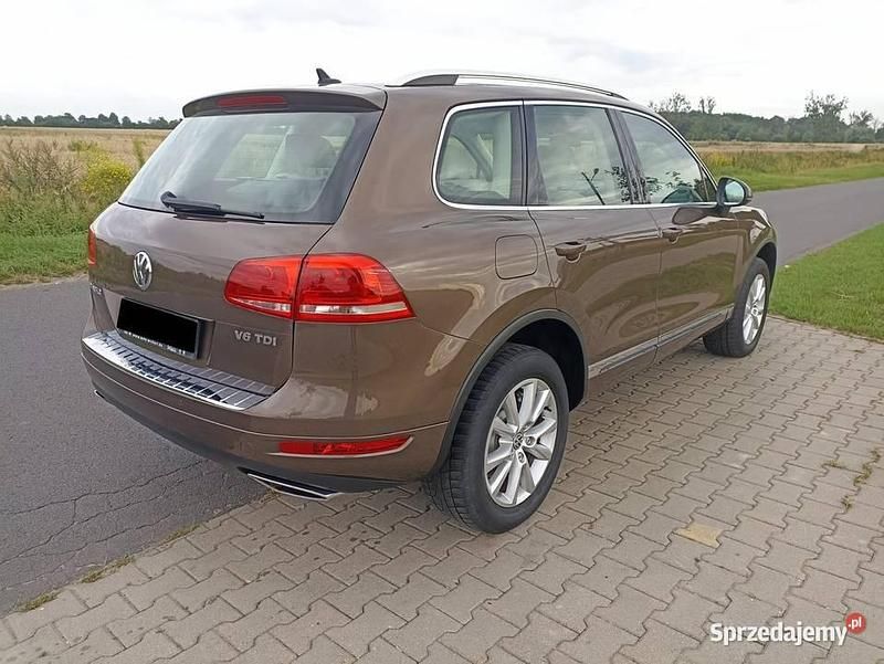 Brązowy Używany 2011 VW Touareg SUV | 49 900 zł (Super Cena) - Obraz 1/4