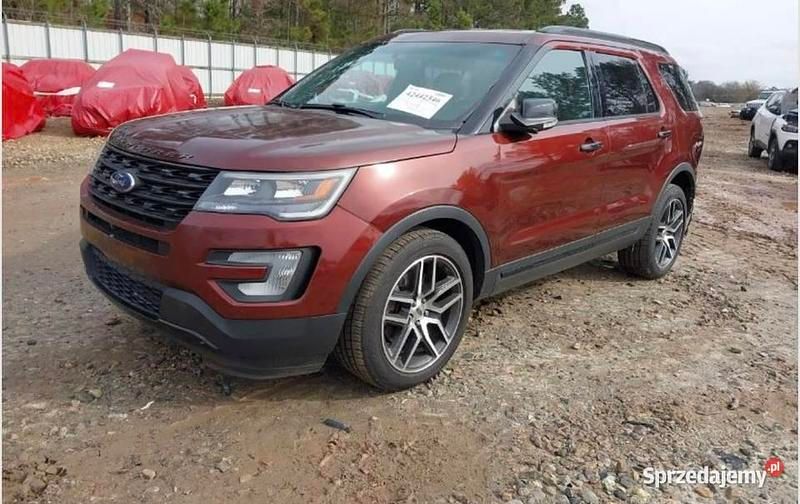 Używany Ford Explorer Sport 2016 Bordowy SUV