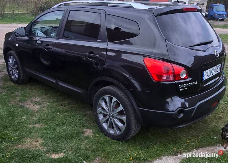 Używany Nissan Qashqai +2 2009 Czarny SUV