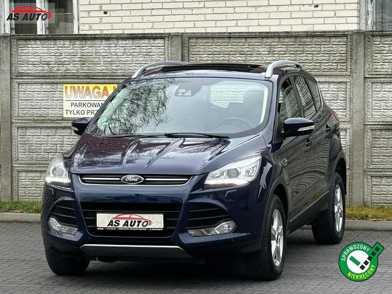 Granatowy Używany 2013 Ford Kuga Titanium SUV | 41 900 zł (Uczciwa cena) - Obraz 1/4