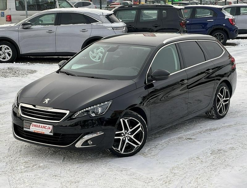 Używany Peugeot 308 SW 131 KM (96 kW) 2016 Czarny Kombi