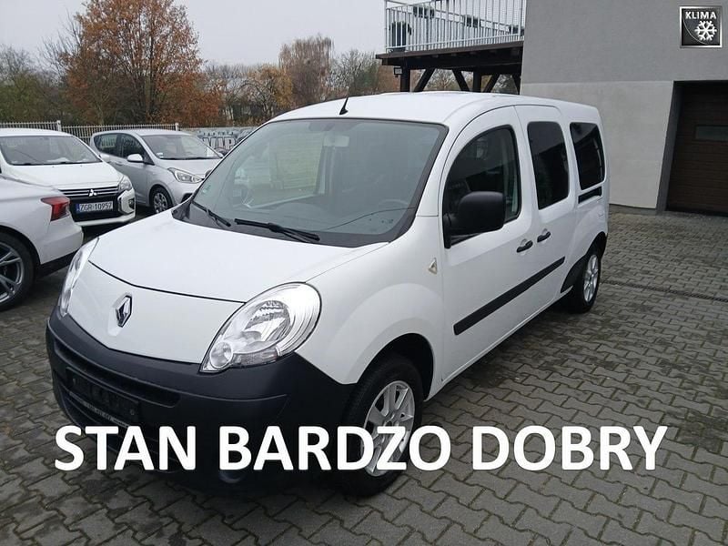Biały Używany 2012 Renault Kangoo Kombi | 21 900 zł (Dość drogi) - Obraz 1/4