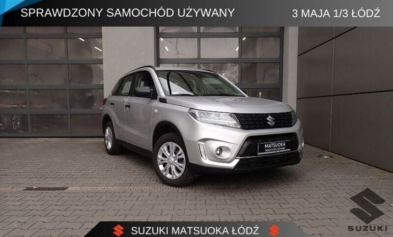 Srebrny (metalik) Używany 2021 Suzuki Vitara SUV | 72 900 zł (Uczciwa cena) - Obraz 1/4