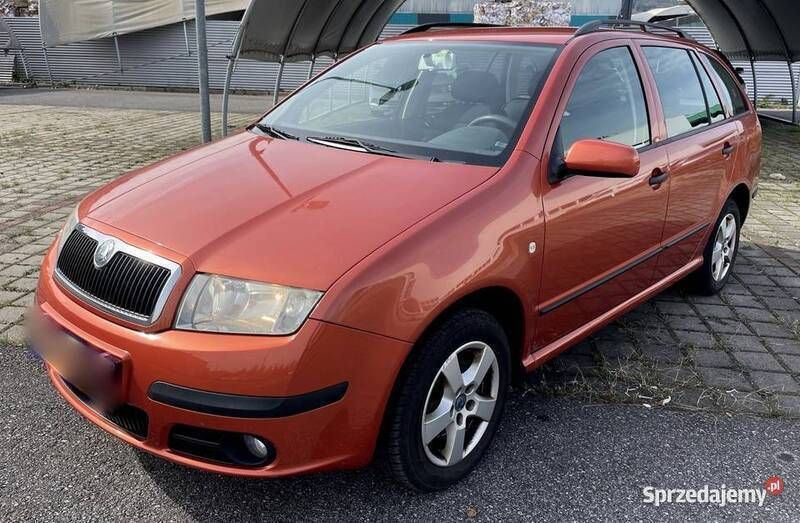 Bordowy Używany 2006 Skoda Fabia Hatchback | 10 500 zł (Dość drogi) - Obraz 1/4