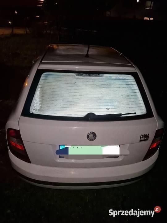 Biały Używany 2007 Skoda Fabia Hatchback | 2400 zł (Super Cena) - Obraz 1/3