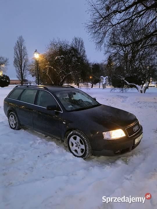 Czarny Używany 2004 Audi A6 Kombi | 7300 zł (Uczciwa cena) - Obraz 1/4