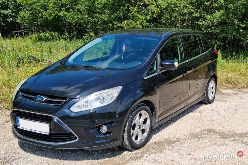 Czarny Używany 2011 Ford Grand C-Max Minivan | 22 000 zł (Dość drogi) - Obraz 1/4