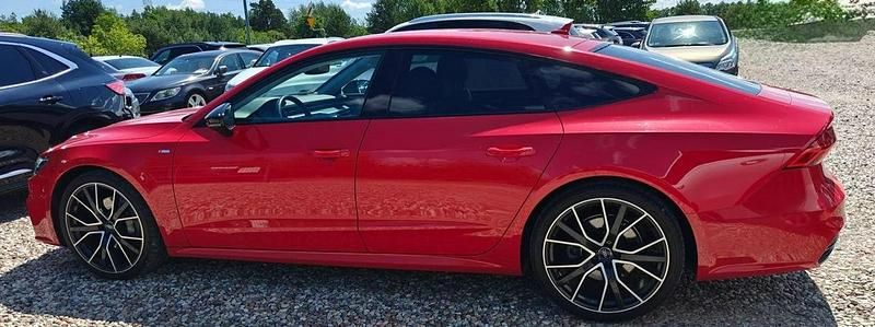 Używany Audi A7 272 KM (200 kW) 2018 Czerwony (metalik) Sedan/Limuzyna