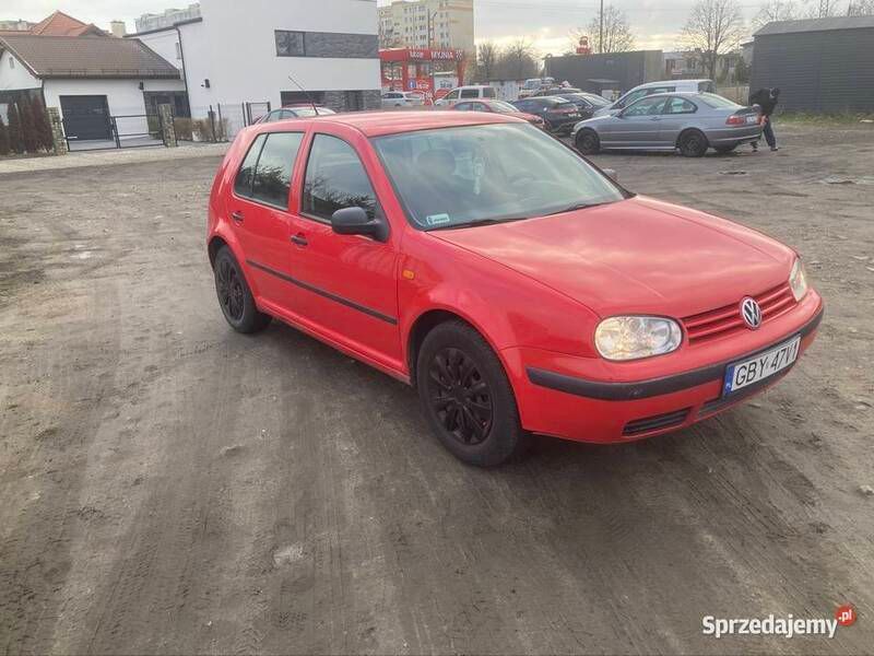 Czerwony Używany 1998 VW Golf IV Hatchback | 3490 zł (Uczciwa cena) - Obraz 1/4