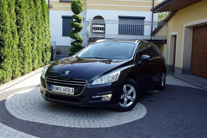 Czarny (metalik) Używany 2011 Peugeot 508 Kombi | 23 900 zł (Dobra cena) - Obraz 1/4