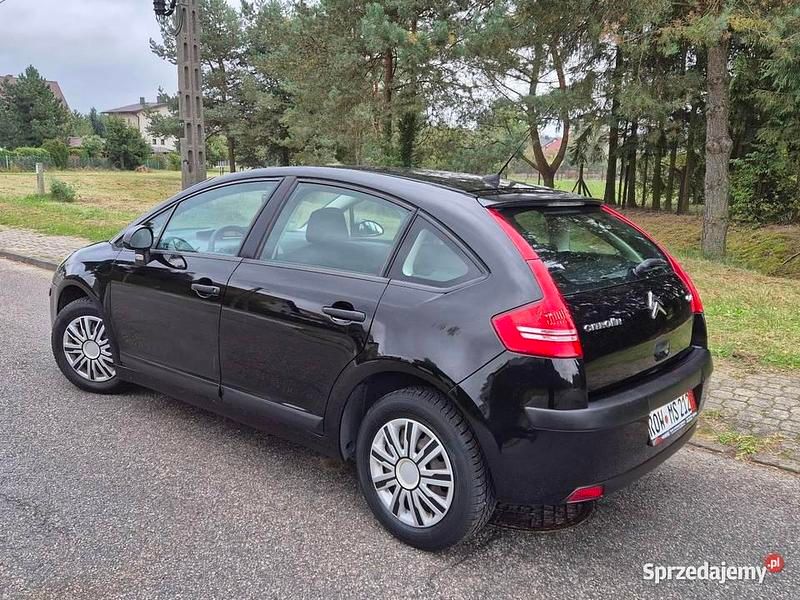 Czarny Używany 2009 Citroën C4 Hatchback | 13 800 zł - Obraz 1/4