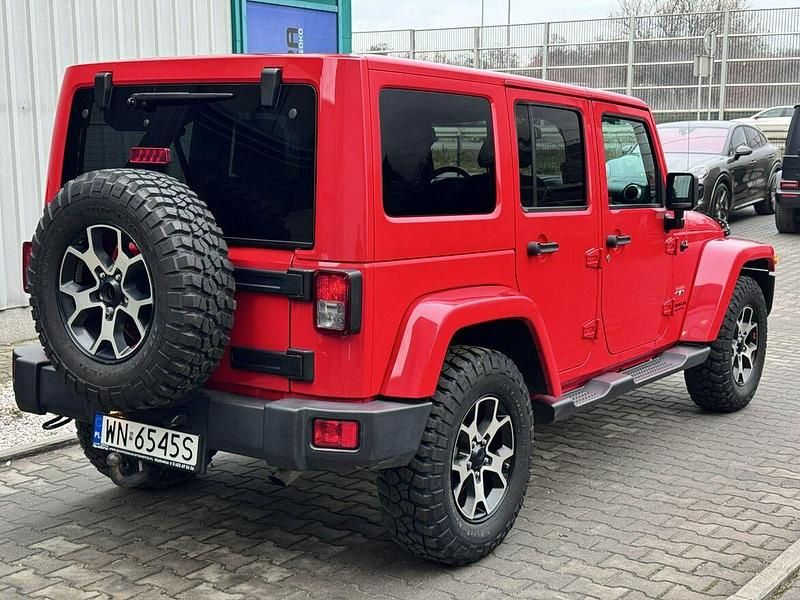 Używany Jeep Wrangler Sahara 286 KM (210 kW) 2015 Czerwony (metalik) SUV