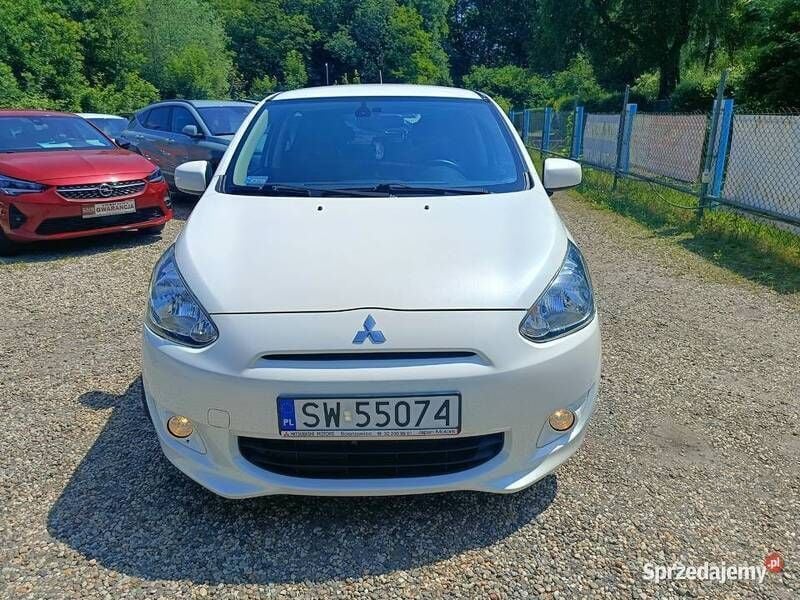 Używany Mitsubishi Space Star 80 KM (58 kW) 2015 Biały Hatchback