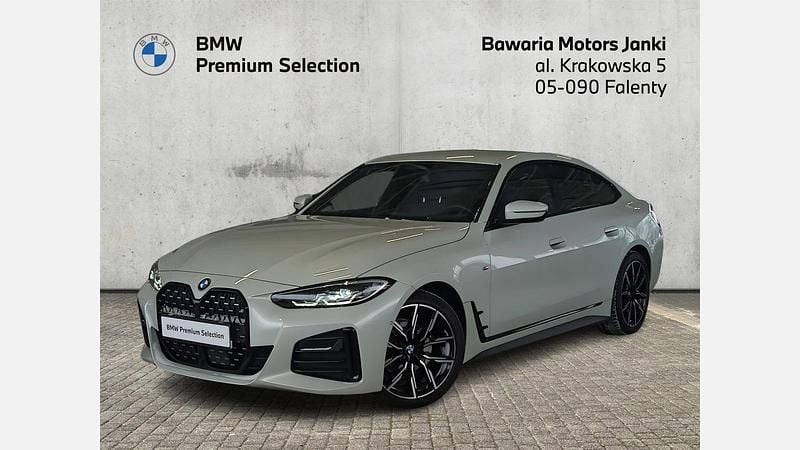 Mineral white metallic metalizowany Używany 2023 BMW 420 Gran Coupé Shadowline Coupe | 199 900 zł (Uczciwa cena) - Obraz 1/3