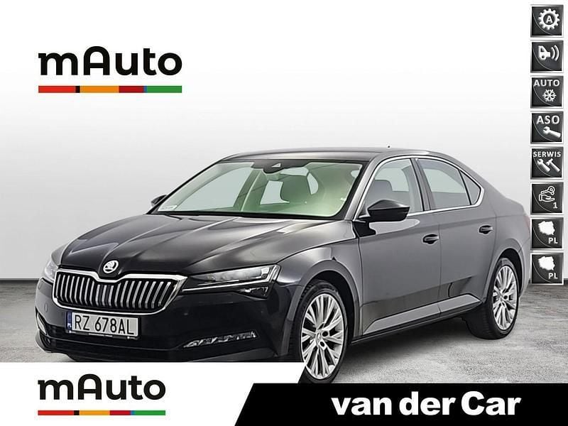 Czarny Używany 2020 Skoda Superb Ambition Sedan/Limuzyna | 74 900 zł (Dobra cena) - Obraz 1/4