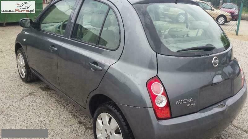 Używany Nissan Micra 65 KM (47 kW) 2005 Szary Hatchback