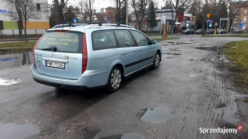 Niebieski Używany 2005 Citroën C5 Kombi | 4999 zł (Uczciwa cena) - Obraz 1/4