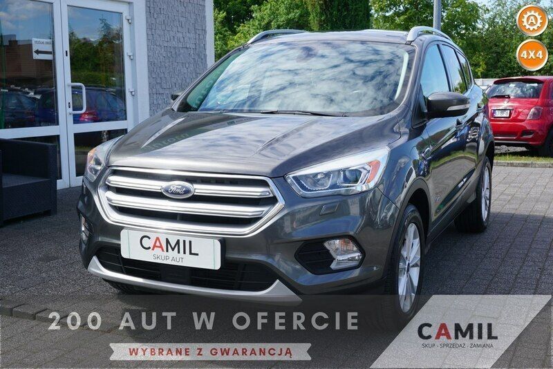 Szary Używany 2017 Ford Kuga SUV | 53 000 zł - Obraz 1/2