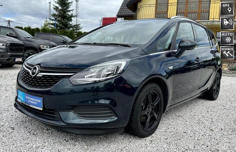 Granatowy Używany 2017 Opel Zafira Minivan | 45 900 zł (Uczciwa cena) - Obraz 1/4
