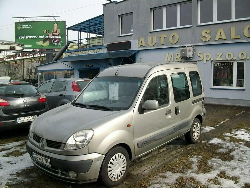 Brązowobeżowy Używany 2004 Renault Kangoo Minivan | 3700 zł (Dość drogi) - Obraz 1/4