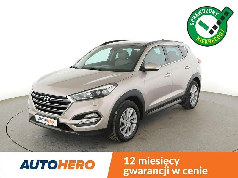 Beżowy Używany 2015 Hyundai Tucson Premium SUV | 69 000 zł (Uczciwa cena) - Obraz 1/3
