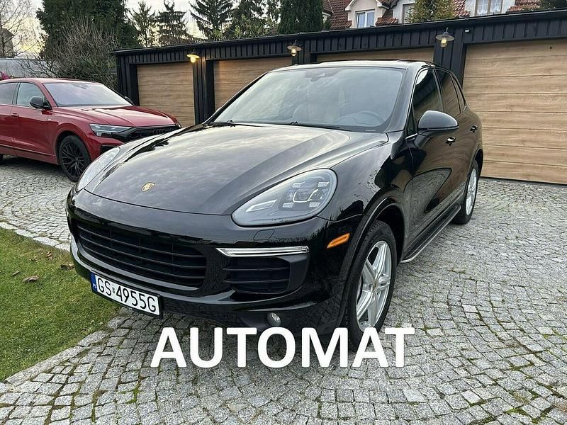 Czarny Używany 2017 Porsche Cayenne Platinum Edition SUV | 139 900 zł - Obraz 1/4
