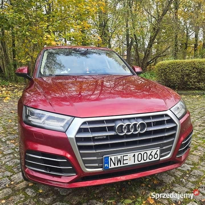 Bordowy Używany 2017 Audi Q5 S-Line SUV | 89 000 zł (Dość drogi) - Obraz 1/4