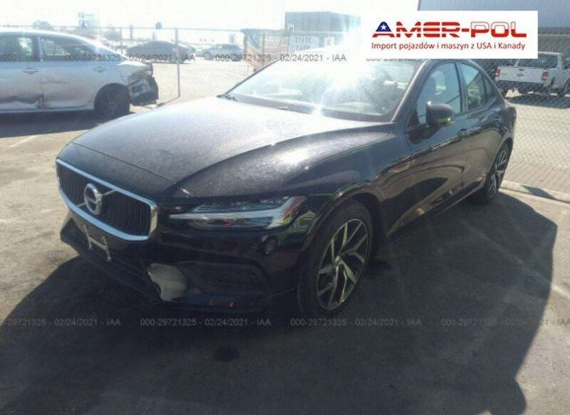Czarny Używany 2020 Volvo S60 Momentum Sedan/Limuzyna | 141 000 zł - Obraz 1/4