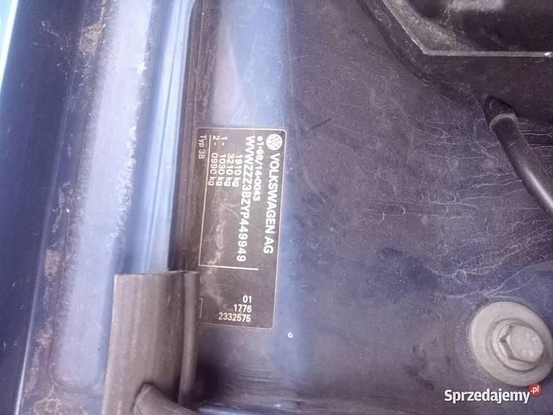 Używany VW Passat 2000 Niebieski Sedan/Limuzyna