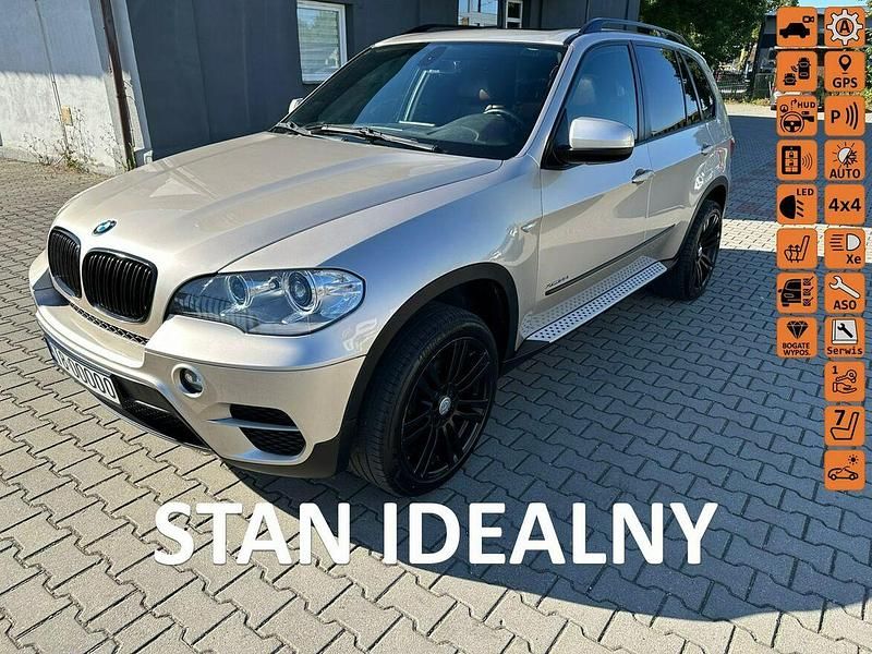 Żółtozłoty Używany 2013 BMW X5 SUV | 69 900 zł - Obraz 1/4