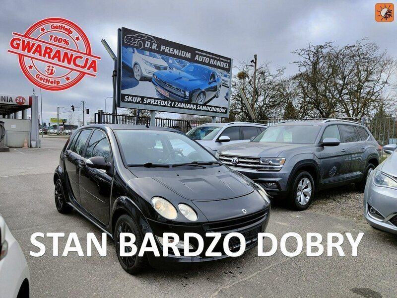 Czarny (metalik) Używany 2006 Smart ForFour Hatchback | 6500 zł - Obraz 1/4