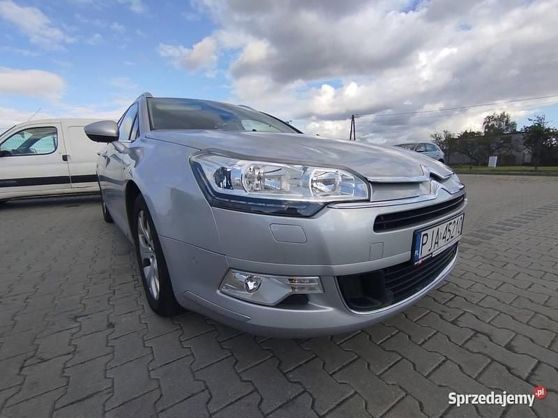 Srebrny Używany 2012 Citroën C5 Exclusive Kombi | 23 900 zł (Uczciwa cena) - Obraz 1/4