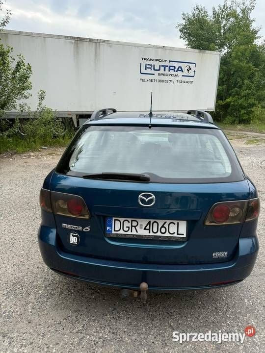 Używany Mazda 6 2007 Niebieski Kombi