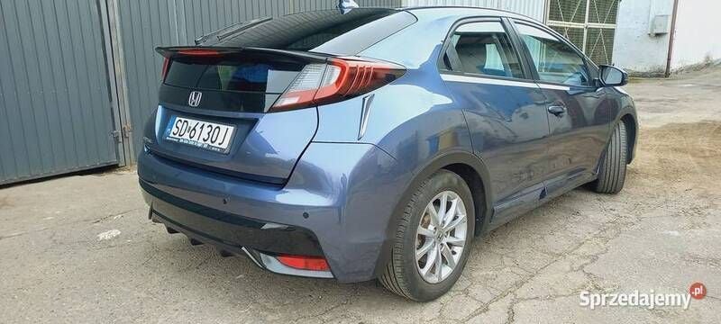 Używany Honda Civic 2016 Niebieski Hatchback