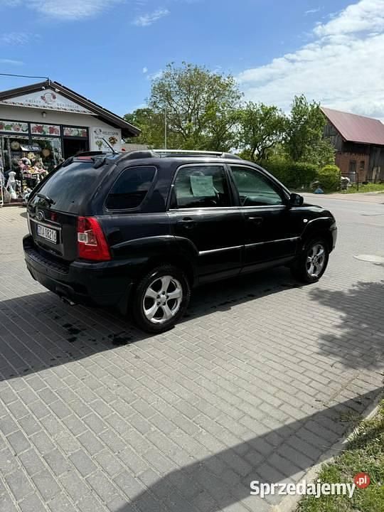 Czarny Używany 2009 Kia Sportage SUV | 15 000 zł (Dobra cena) - Obraz 1/4