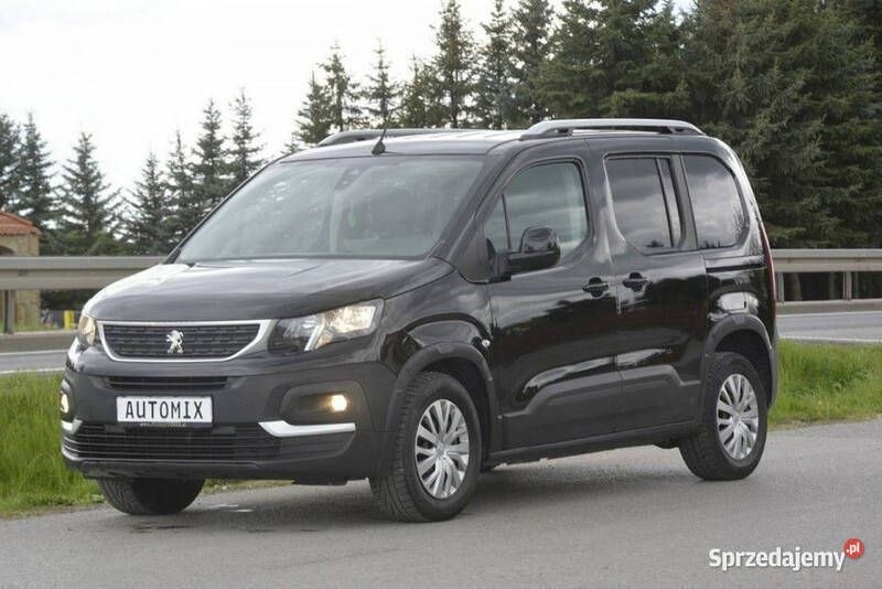 Czarny Używany 2018 Peugeot Rifter Minivan | 44 959 zł (Dobra cena) - Obraz 1/4