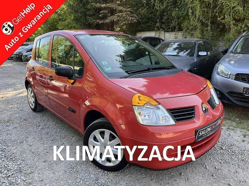 Czerwony Używany 2007 Renault Modus Minivan | 8800 zł (Uczciwa cena) - Obraz 1/2