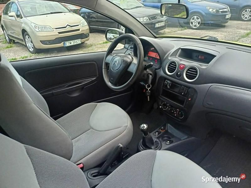 Seledynowy (metalik) Używany 2006 Citroën C2 Hatchback | 5900 zł (Uczciwa cena) - Obraz 1/4