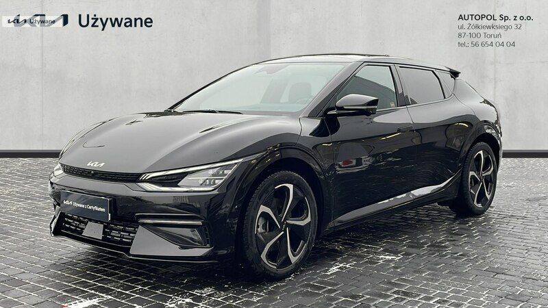 Czarny (metalik) Używany 2022 Kia EV6 SUV | 199 900 zł - Obraz 1/4