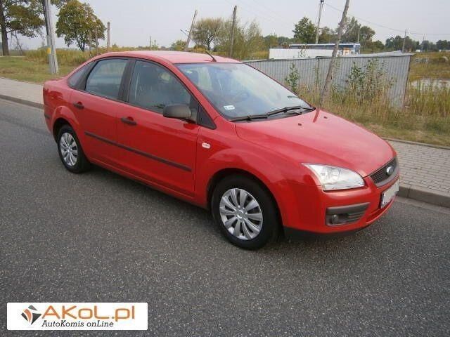 Używany Ford Focus 90 KM (66 kW) 2006 Czerwony Sedan/Limuzyna