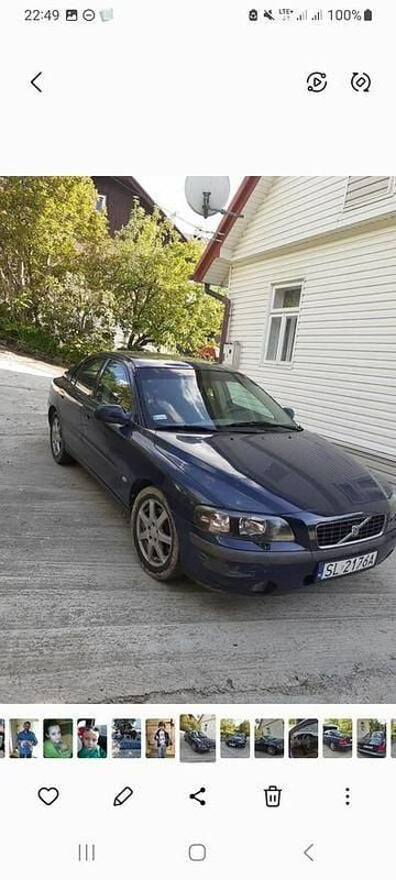 Niebieski Używany 2003 Volvo S60 Sedan/Limuzyna | 7500 zł (Uczciwa cena) - Obraz 1/4